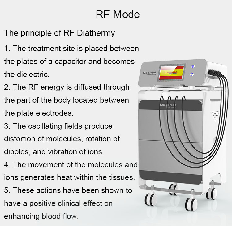 RET CET RF slimming terapia tecar diathermy device