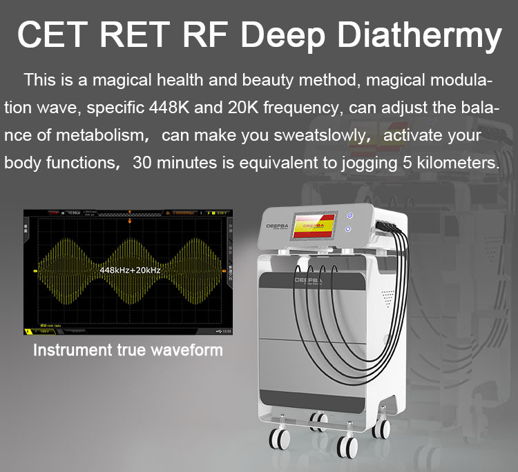 physical tecar therapy beauty machine