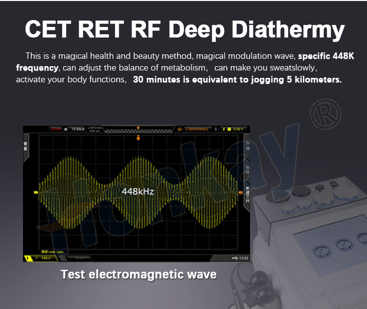 448khz tecar therapy machine